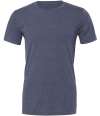 CVC3001 3001CVC Canvas Unisex Heather CVC T-Shirt Heather Navy colour image